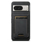 Pour Google Pixel 10 Pro XL Coque de Téléphone Portefeuille Magnétique Détachable en Cuir Texture Litchi Suteni H17 (Noir)
