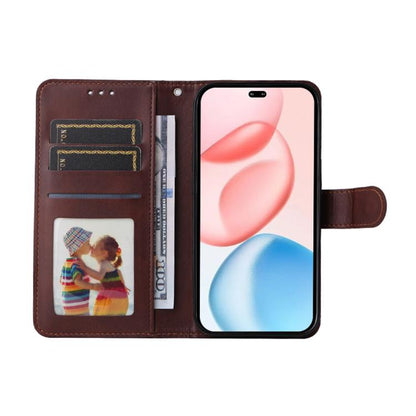 Pour Honor 400 Pro Global Coque de téléphone en cuir texturé veau ENKAY Card Wallet avec film hydrogel souple à couverture complète (rouge)