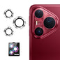 For Huawei Pura 80 Pro / Pro+ / Ultra ENKAY 9H Rear Lens Aluminium Alloy Tempered Glass Film(Silver)