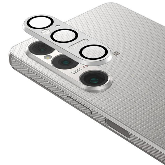 For Sony Xperia 1 VI Kalebol Eagle Eye One Piece Full-Coverage Metal Lens Ring Film(Silver)