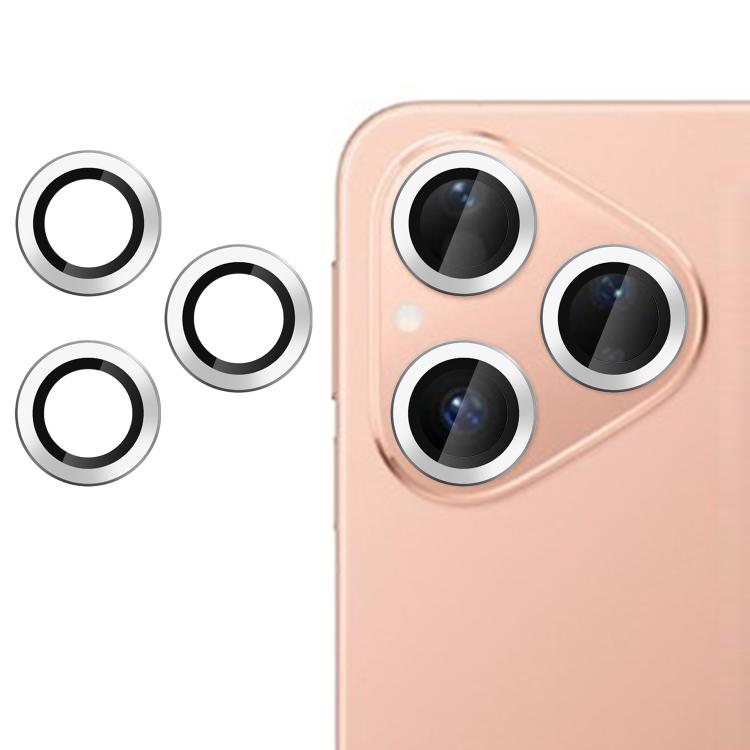 Pour Huawei Pura 80 Kalebol Film en Verre Trempé Ultra-Fin Anti-Scintillement pour Objectif de Caméra Individuel (Argent)
