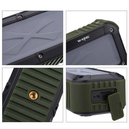 W-KING S20 Enceintes Haut-parleur Bluetooth étanche IPX6 Haut-parleur Bluetooth portable NFC pour l'extérieur / la douche / le vélo Radio FM (noir)