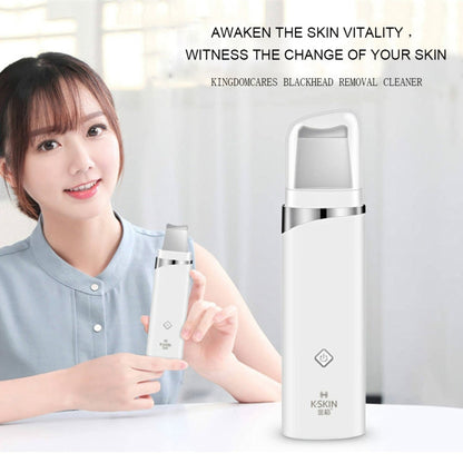 K-SKIN KD-8023 Nettoyant Pores Ultrasonique Anti-points noirs et Acné Soin du Visage Exfoliant pour la Peau