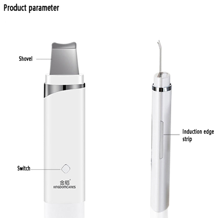 K-SKIN KD-8023 Nettoyant Pores Ultrasonique Anti-points noirs et Acné Soin du Visage Exfoliant pour la Peau