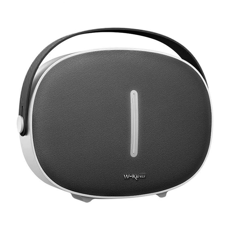 Haut-parleur W-KING T8 HIFI 30 W haute puissance portable Bluetooth sans fil avec radio FM pour haut-parleur Bluetooth mobile (gris argenté)