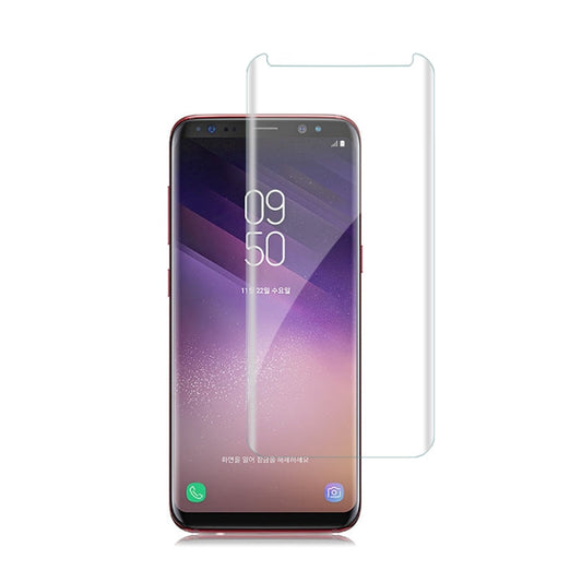 Film de protection d'écran UV mocolo 9H 3D compatible avec les coques pour Galaxy S8