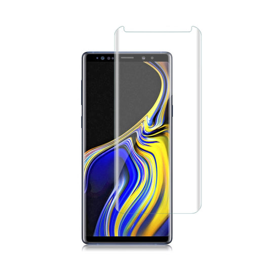 Film de protection d'écran UV mocolo 9H 3D compatible avec étui pour Galaxy Note9