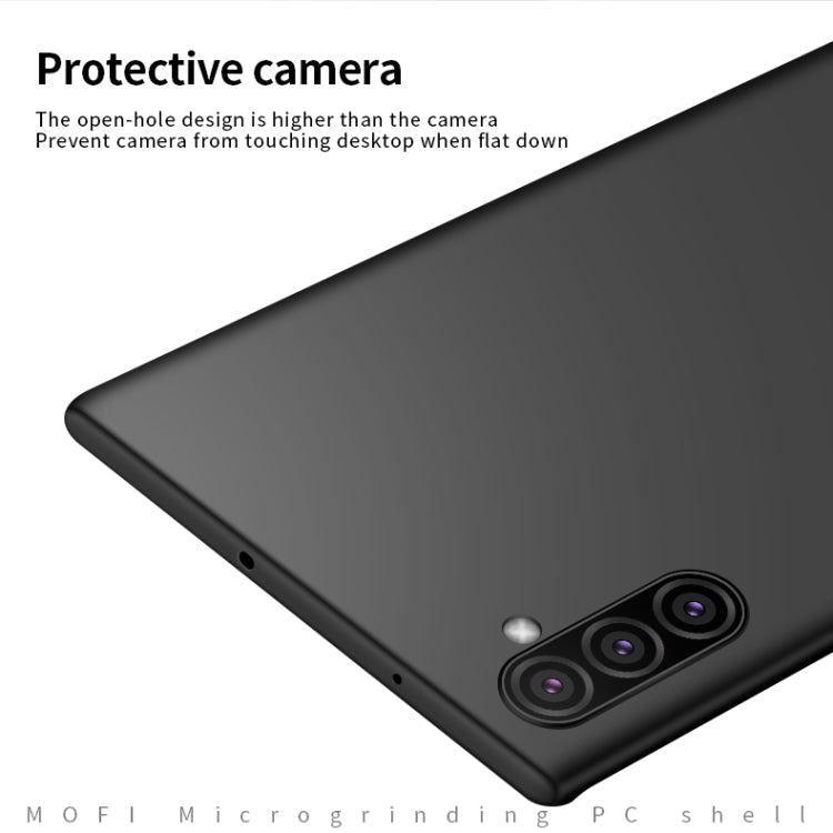 MOFI Frosted PC Ultra-thin Hard Case for Galaxy Note10(Black)