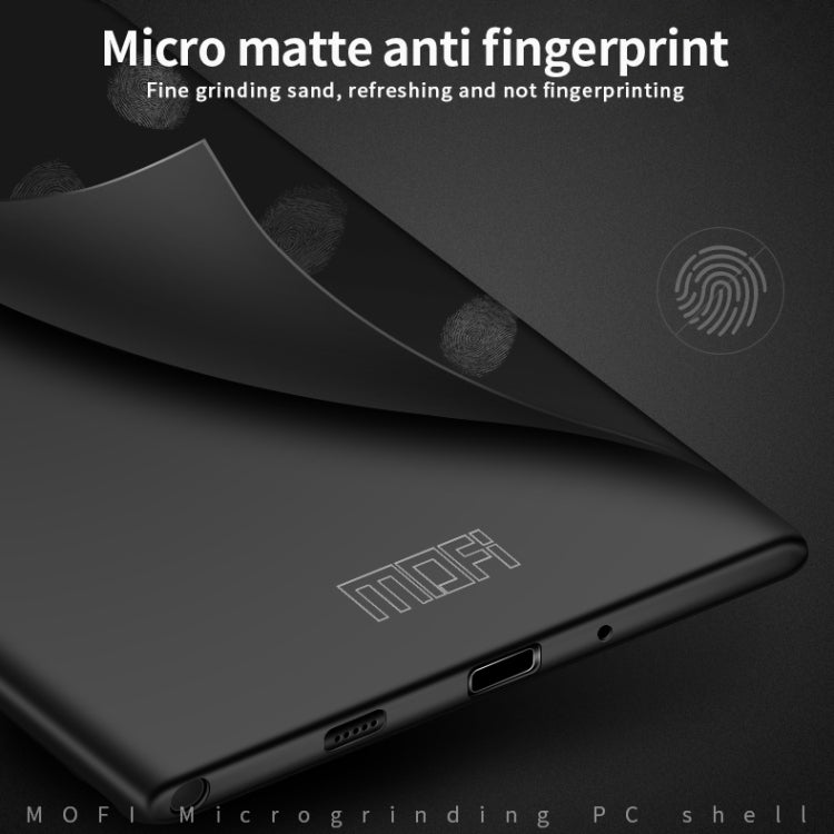 MOFI Frosted PC Ultra-thin Hard Case for Galaxy Note10(Black)