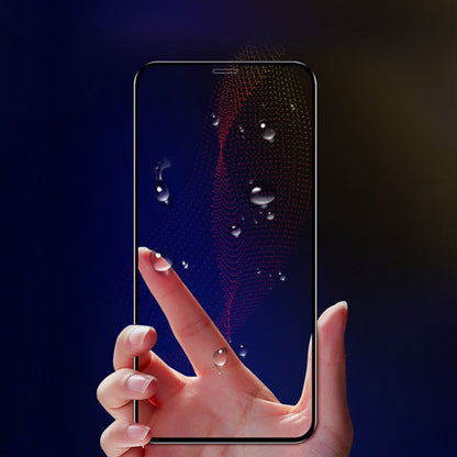 For iPhone 11 Pro / XS / X mocolo 0.33mm 9H 3D Full Glue Curved Full Screen Tempered Glass Film