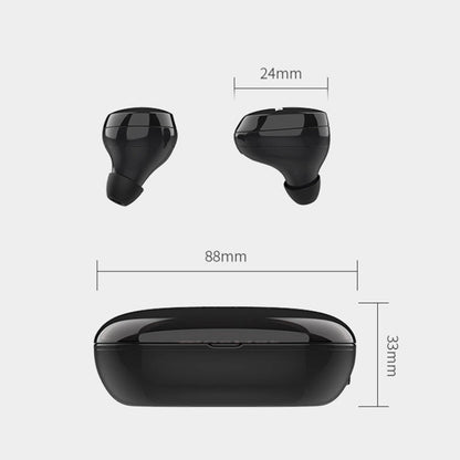 OneDer W12 Wireless Earphone with Waterproof IPX5 HD Stereo Sound TWS Bluetooth Earphone(Orange)