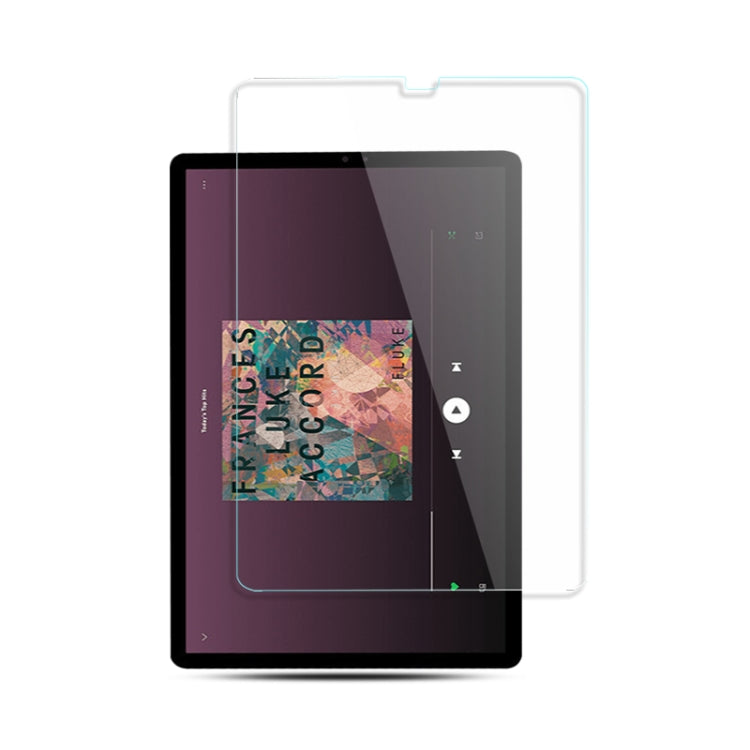 Mocolo Film de protection d'écran en verre trempé 0,33 mm, dureté de surface 9H, bords incurvés 2,5D pour Galaxy Tab S6 10.5