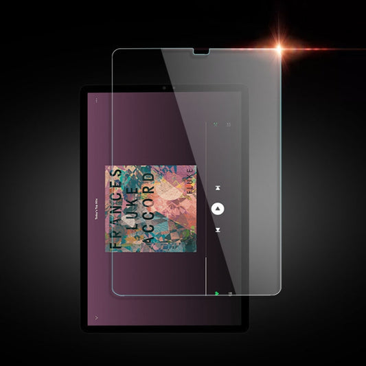 Mocolo Film de protection d'écran en verre trempé 0,33 mm, dureté de surface 9H, bords incurvés 2,5D pour Galaxy Tab S6 10.5