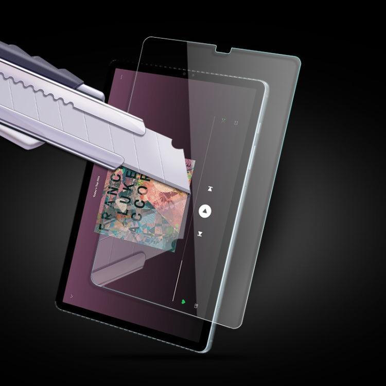 Mocolo Film de protection d'écran en verre trempé 0,33 mm, dureté de surface 9H, bords incurvés 2,5D pour Galaxy Tab S6 10.5