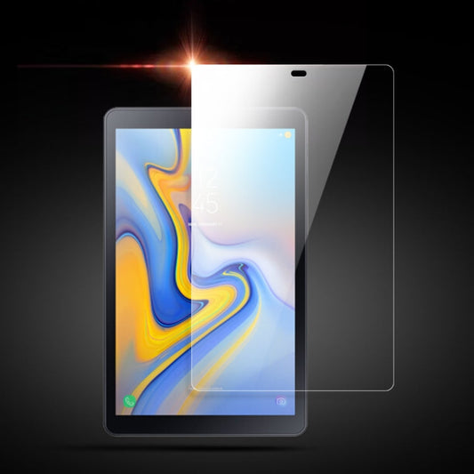 Mocolo protecteur d'écran en verre trempé 0,33 mm, dureté de surface 9H, bords incurvés 2,5D pour Galaxy Tab A 10.5 T590/T595
