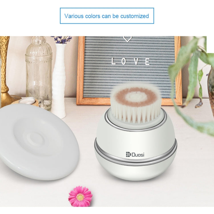 Duosi DY-103 Brosse Nettoyante Électrique Visage Rechargeable USB Étanche Nettoyant Pores Profonds Masseur Exfoliant Élimine l'Huile et les Points Noirs