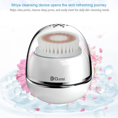 Duosi DY-103 Brosse Nettoyante Électrique Visage Rechargeable USB Étanche Nettoyant Pores Profonds Masseur Exfoliant Élimine l'Huile et les Points Noirs