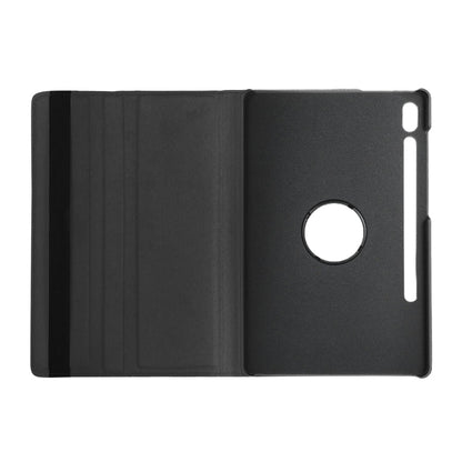 ENKAY 360 Degree Rotation Lichi Texture Leather Case with Holder for Samsung Galaxy Tab S6 10.5 T860 / T865(Black)