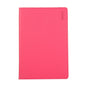 Étui en cuir texturé Lichi à rotation à 360 degrés ENKAY avec support pour Samsung Galaxy Tab S6 10.5 T860 / T865 (Rose Rouge)