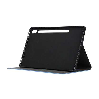 ENKAY Horizontal Flip PU Leather Case with Holder for Galaxy Tab S6 10.5 T860 / T865(Light Blue)