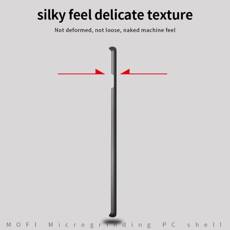 Pour Galaxy S10+ MOFI Coque rigide ultra-fine givrée en PC (rouge)