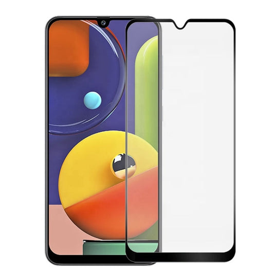 Pour Galaxy A30s / A50s 2pcs mocolo 0.33mm 9H 2.5D Film en Verre Trempé Pleine Colle