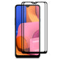 For Galaxy A20s 2 PCS ENKAY Hat-prince Full Glue 0.26mm 9H 2.5D Tempered Glass Full Coverage Film