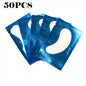 50 Pieces Of Hydrogel Eyelash Patch Grafting Eyelashes Isolating Pad Eyelash Patch Beauty  Moisturizing Eye Mask for Long-lastin