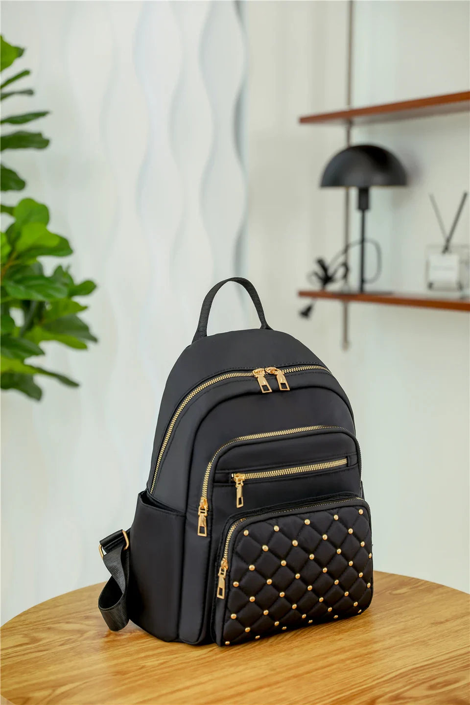 Sac à Dos Mode Femme, Sacs à Dos en Nylon de Haute Qualité, Grand Sac de Voyage pour Femmes, Grands Cartables pour Filles Adolescentes, Sac à Bandoulière
