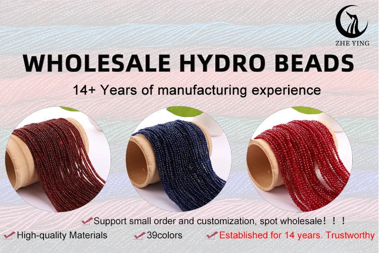 Zhe Ying 10strands/lot Tea Color Glass Beads Hydro Round Micro Faceted Crystal Loose Beads for Bracelet Necklace Accessories