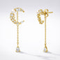 Sabrina Moon Drop Earrings | 18K Gold Plated