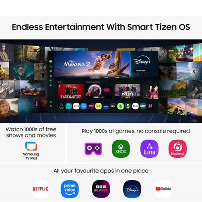 Samsung 75" QLED QEF1 4K Vision AI Smart TV (2025)