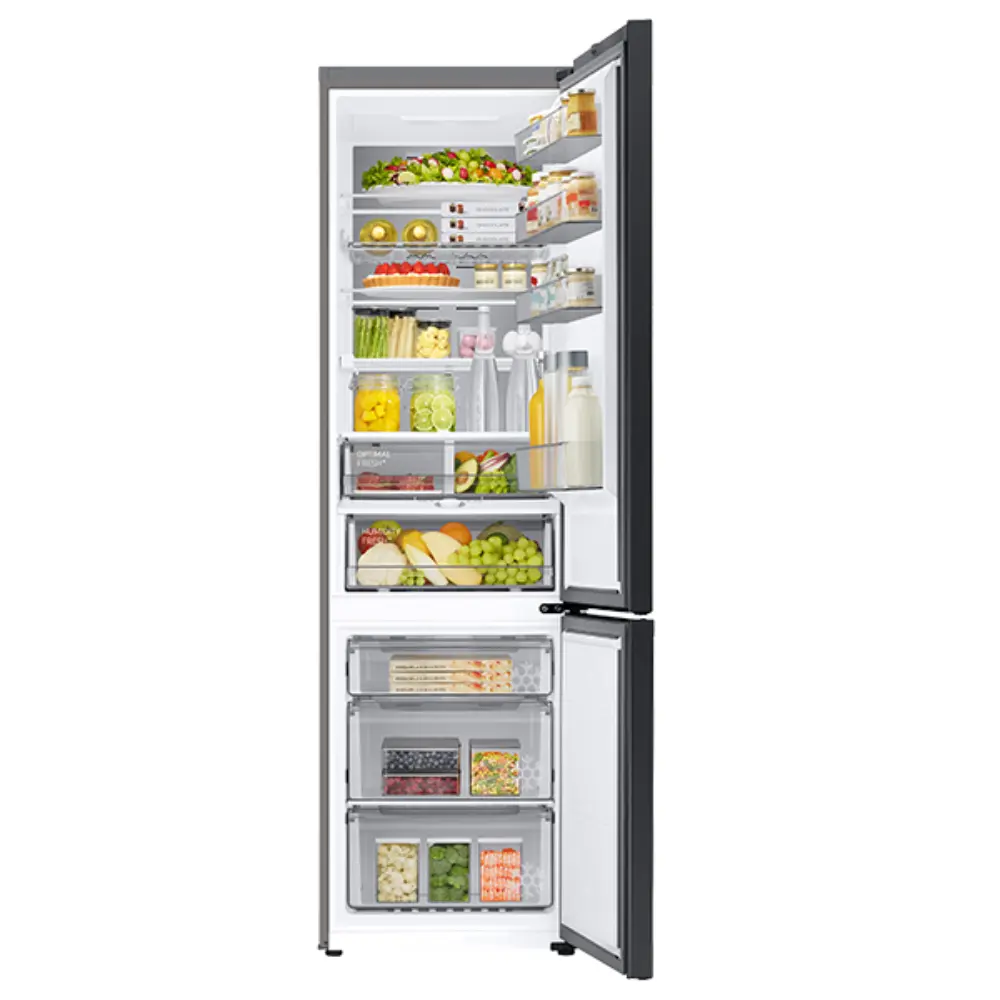 Samsung BESPOKE Stainless Steel Fridge Freezer RB38C7B6AS9/EF