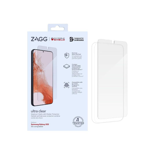 Protection d'écran Zagg Film pour Samsung Galaxy S22