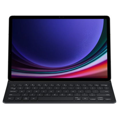 Samsung Book Cover Slim Galaxy Tab S9+ & S9 FE+ Keyboard Case - Black