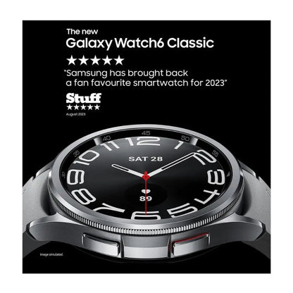 Samsung Galaxy Watch6 Classic 47mm Smart Watch Studio Version - Fabric Strap Included