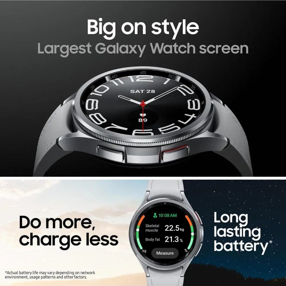 Samsung Galaxy Watch6 Classic 47mm Smart Watch Studio Version - Fabric Strap Included