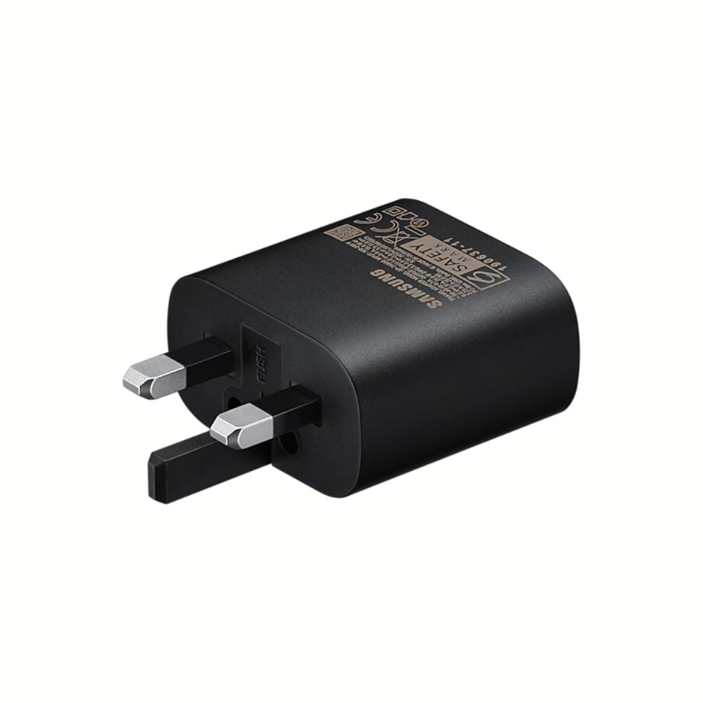 Chargeur Secteur Samsung Authentique 25W USB C Charge Rapide