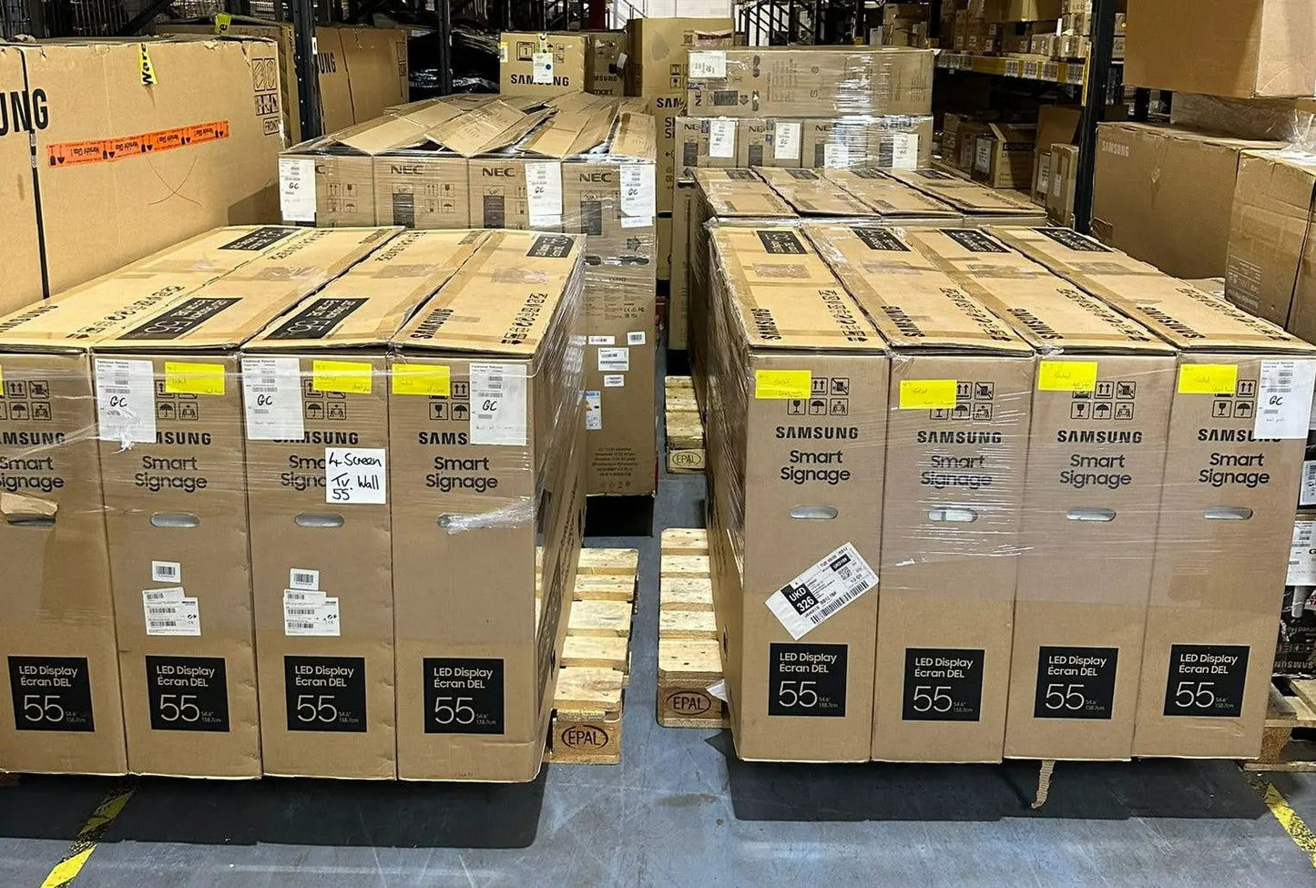 Samsung Graded Returns Monitors Mix Wholesale LT1 MONITOR 150424