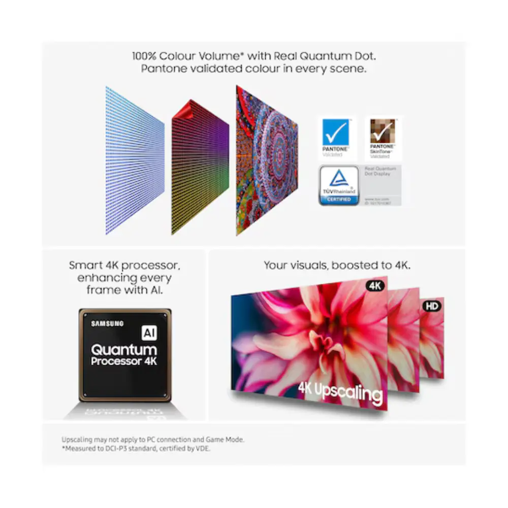 Samsung QE65Q7FAAUXXU 65" QLED Q7F 4K Vision AI Smart TV (2025)