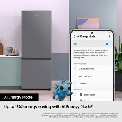 Samsung RB53DG703CB1EF Wifi Connected 203cm High 60/40 No Frost Fridge Freezer