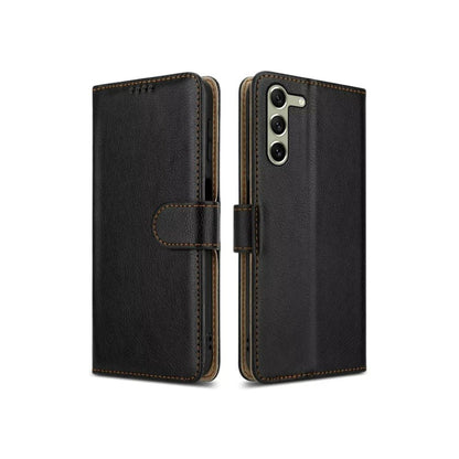 Étui portefeuille en cuir à rabat pour Samsung Galaxy S23 Series
