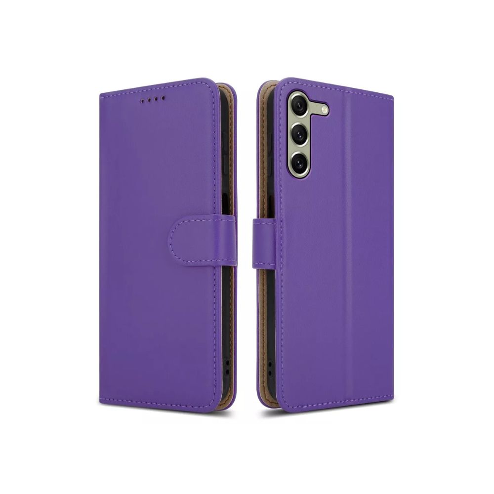Étui portefeuille en cuir à rabat pour Samsung Galaxy S23 Series