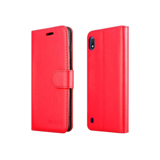 Samsung Galaxy A10 Book Flip Case Leather Wallet