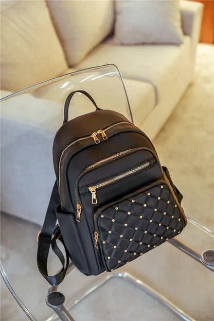 Sac à Dos Mode Femme, Sacs à Dos en Nylon de Haute Qualité, Grand Sac de Voyage pour Femmes, Grands Cartables pour Filles Adolescentes, Sac à Bandoulière