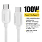 Essager 100W USB Type C To USB C Cable 5A PD Fast Charging Cable Type C Wire For Xiaomi Samsung Huawei Oppo Oneplus Macbook iPad