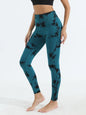 Women's Tie Dye Seamless Yoga Leggings High Waist Scrunch Butt Lifting Tights Soft&Stretchy Workout Skinny Pants