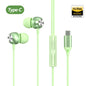 Type C Headphones For Samsung Galaxy S24 S23 S21 S22 Ultra Wired Earphones A53 A52 A34 A54 Note 20 5G 3.5mm Jack Earbud Headset