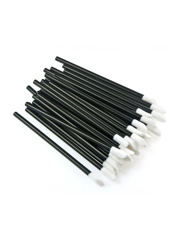 100PCS Disposable Lip Brush Makeup Brushes Eyelashes Extension Applicator Lipstick Wands Set Cosmetic Colourful Make Up Tools
