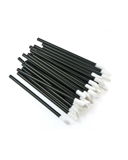 100PCS Disposable Lip Brush Makeup Brushes Eyelashes Extension Applicator Lipstick Wands Set Cosmetic Colourful Make Up Tools